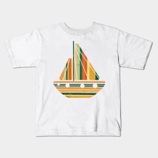 Striped Yacht Kids T-Shirt